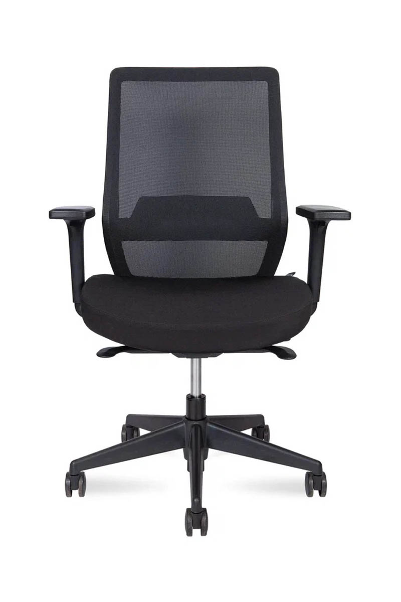 Кресло Norden Mono Black LB сетка/ткань
